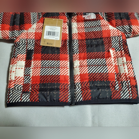 🔥FINAL PRICE DROP🔥 NWT $130 The North Face Kid Roxborough Red Coat Jacket Sz 4 - Picture 8 of 11